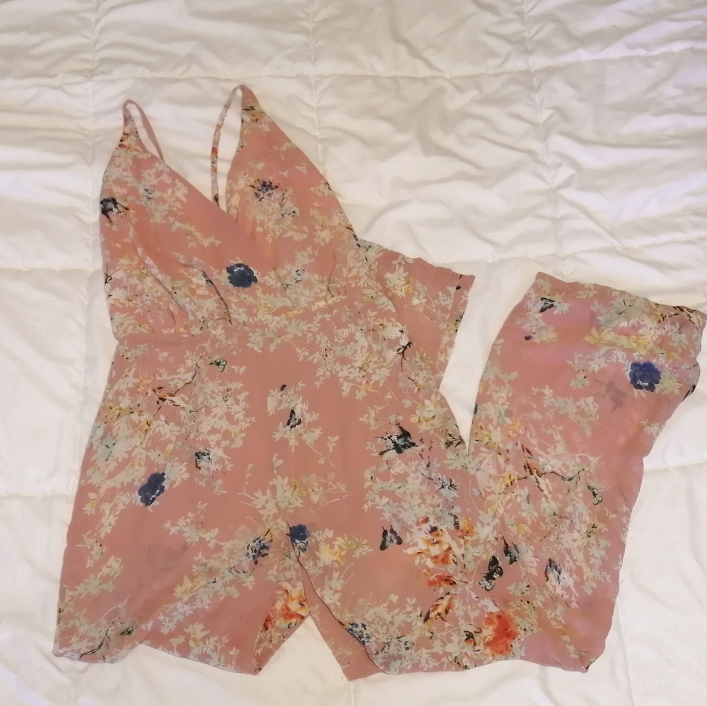 Floral jumpsuit